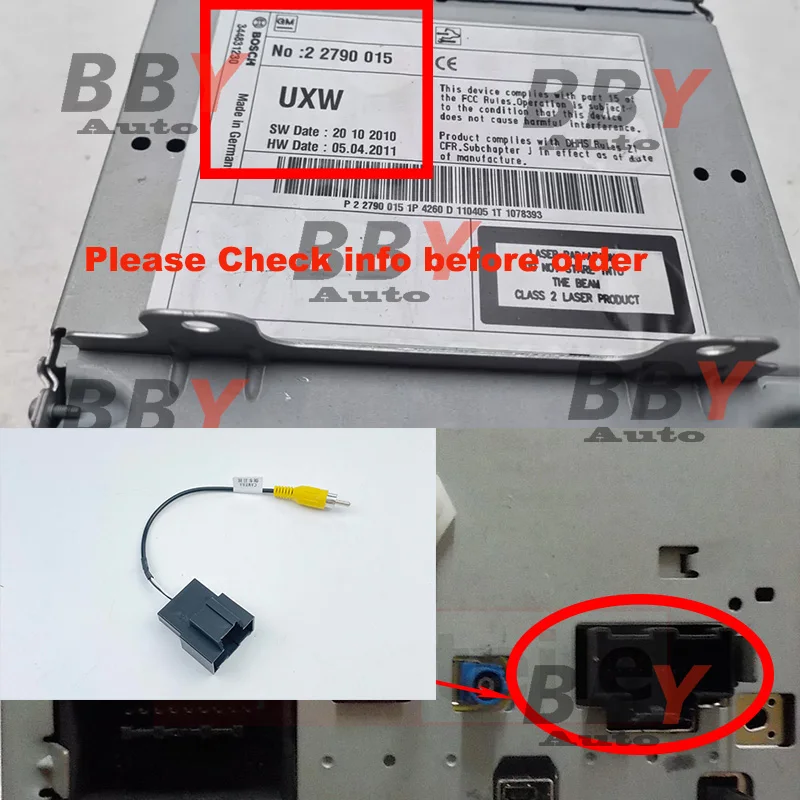 C20 Kamera-Retention adapter für vauxhall opel insignia 2008 ~ 2013 Original kamera mit Aftermarket-Navi-Bildschirms ystem aufbewahren Image