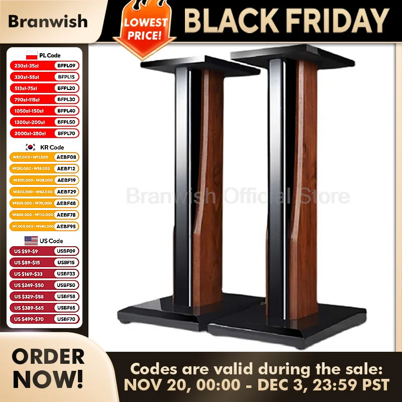 Bemalte Holz Bücherregal Lautsprecher Halterung HiFi Fever Professionelle Home Audio Verstärker Ständer Surround Sound Box Boden Stehen 1 paar