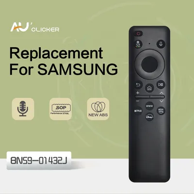 Ersatz für Samsung BN59-01432J Smart TV Akku Fernbedienung Ersatz kompatibel mit Neo QLED 8K 4K Image