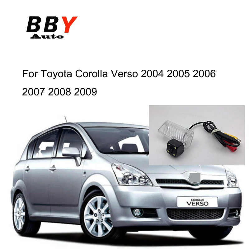 Rückfahr kamera für Toyota Corolla Verso 2004 2005 2006 2007 2008 2009 HD Nachtsicht kamera Rückfahr kamera Image