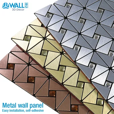 30x30cm 3D wand aufkleber Selbst-adhessive stick wand boden küche wc Haus zimmer decor Mosaik keramik fliesen tapete aufkleber Image