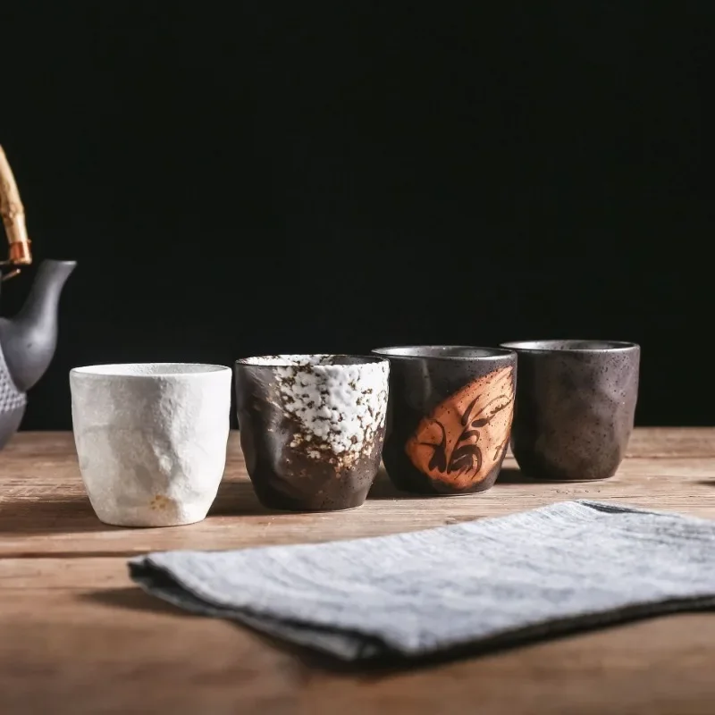 Japanische Retro Keramik Tee tasse Homes tay Spezialität Kaffee Matcha Casual Cup Image