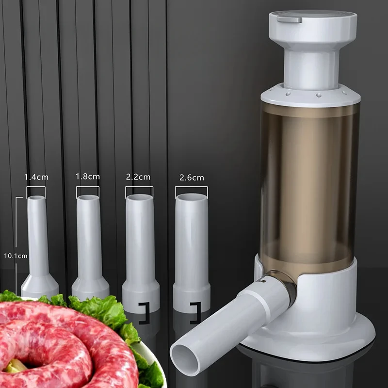 Wurstfüllwerkzeug für Zuhause, manuelle Wurstmaschine, praktische Küchenutensilien für die Herstellung von Wurst, Küchenzubehör, Heim-Gadgets
