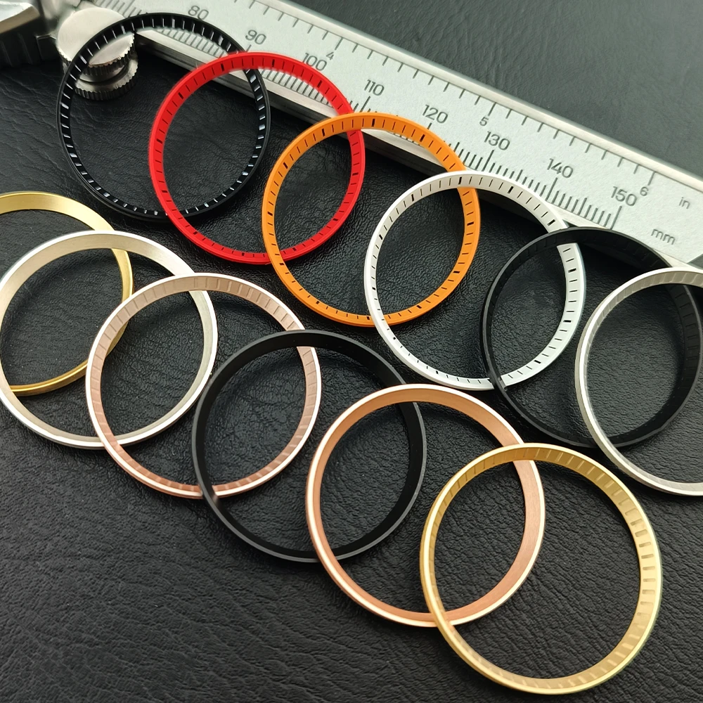 Silber/schwarzes GMT-Gehäuse, Kupfer-Dichtungsring/dichter Kunststoff-Dichtungsring, innere Schattenkreisgröße 30,7 mm * 27,3 mm Image