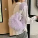 Damen schöne Tasche Herbst Winter neue Plüsch tasche Umhängetasche Mode Schulter Pelz Tasche Sack Femme Geldbörsen Bolsa Femimina neue Handtasche