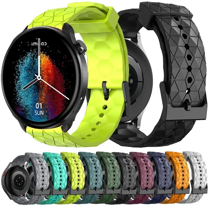 22mm Armband für imilab w13 Schwimm gurt Smartwatch Silikon Sport Armband für imilab kw66/yamay sw022 Ersatz Armband Image