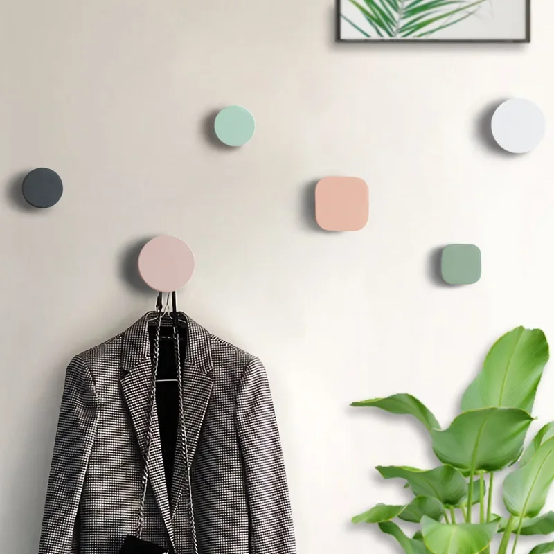 Harz wand lagerung Wolke haken Mantel Rack einzel hut tasche haken Bad Innen Küche Flur Wand Kleidung Hut schal Runde haken