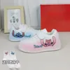 Disney Kinder Stitch Prinzessin süße Freizeitschuhe rutschfeste weiche Unterseite Sportschuhe für Mädchen Geschenk EU Größe 26-37