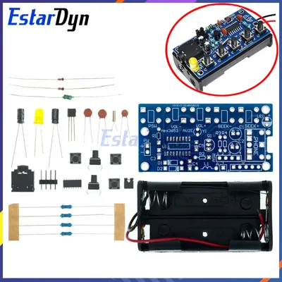 EstardynDIY Elektronische Kits Wireless Stereo FM Radio Empfänger Modul PCB 76 MHz-108 MHz DC 1,8 Image