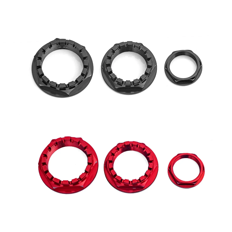 Motorrad Racing Achsmuttern Aluminium Mutter Achse Vorderrad Hinterrad für Ducati 748 996 916 998 Image