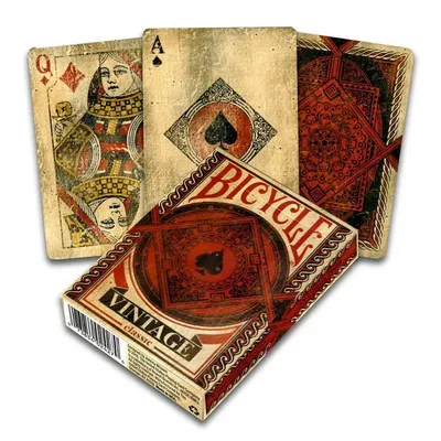 Fahrrad Vintage Classic Spielkarten Deck Poker Größe Original Alter Look Kartenspiele Hobby & Sammlerstücke Image