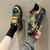 Top-Qualität Turnschuhe Frauen Skate Leinwand Schuhe 2025, Strass Frauen Müßiggänger Plattform Mode Glänzende frauen Casual Schuhe Große Größe