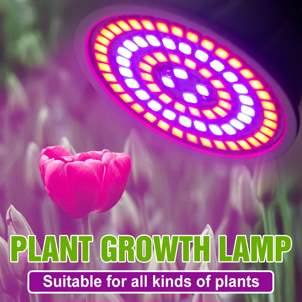 E27/E26 LED Wachsen Glühbirne Vollspektrum GU10 Strahler MR16 Hydrokultur Blume Gemüse Anbau Pflanzenlampe E14 B22 GU5.3