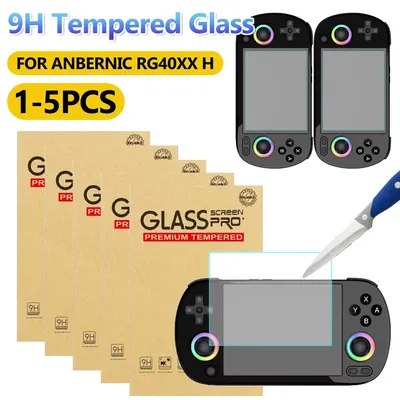 For Anbernic RG40XX H Screen Protector Film HD Tempered Glass Screen Protective Film RG40XX H Screen