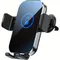 Wireless Car Charger Mount, Automatic Clamping Mount, 15W Fast Wireless Charging Car Phone Holder,