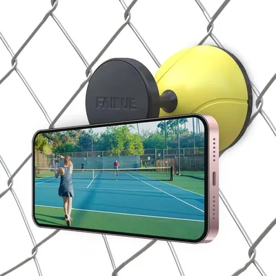 Pickleball Fence Phone Mount - Gift Idea for Men and Women - Training Accessories for Boys and Girls