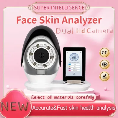 The Most Popular 3D Skin Diagnostic System With 36 Million Pixel Face Part Analysis Machine And