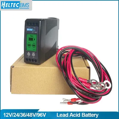 Heltec 12V Lead Acid Battery Equalizer Connected Parallel Series for 24/36/48V/96V Voltage Balance