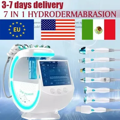 7 in 1 Facial Skin Analysis Water Oxygen Cleaning Device For Women Facial lifting And Tightening