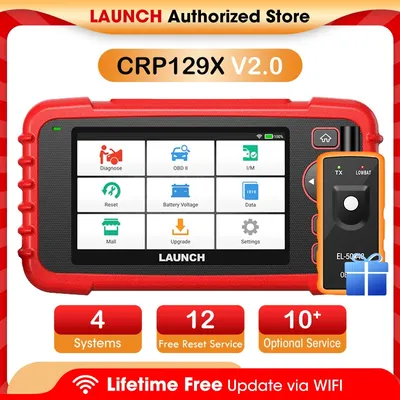 New Arrival LAUNCH CRP129X V2.0 OBD2 Scanner DIY Code Reader Car Scan Tool Autoscanner Automotive