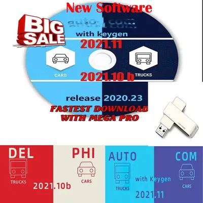 Newest With keygen Delphis 2021.10 Auto+2020.23 COM Autocoms 2021.11 ds150e cdp software Orpdc