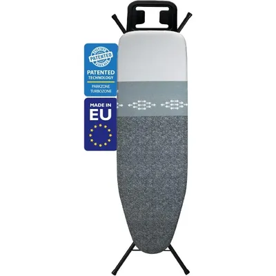 Classic Ironing Board with New Patent Technology | Made in Europe Iron Board with Patent Fast-Glide