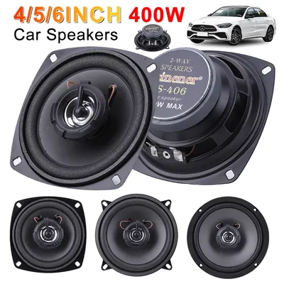 5 Inch Car Speakers Coaxial Subwoofer 500W Universal Automotive Audio HiFi Music Full Range