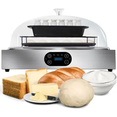 Electric Bread Dough Proofer Machine with Humidity and Temperature control Sourdough Bread Proofer