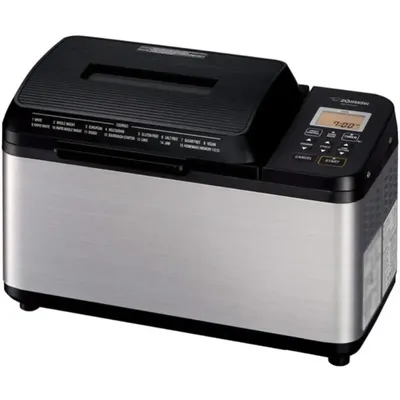 Bread Maker-Dual Heaters, Stainless Steel with Gluten-Free, Dough Maker,Jam,Yogurt , Auto Nut