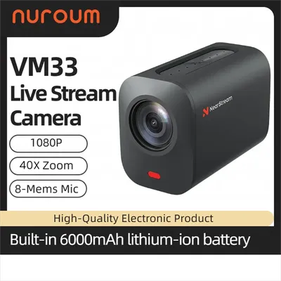 Nearstream VM33 Professional Live Streaming Camera Ai-Based Noise Cancellation Wireless Optical Zoom