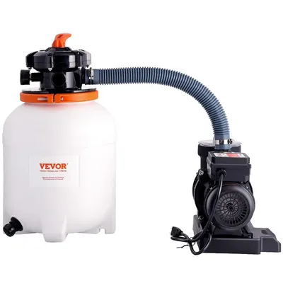 VEVOR Sand Filter Pump for Above Ground Pools, 12-inch, 3000 GPH, 1/2 HP Swimming Pool Pumps System