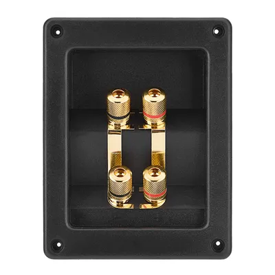 Acoustic Components Speaker Components 4 Copper Binding Post Terminal Cable Connector Speaker