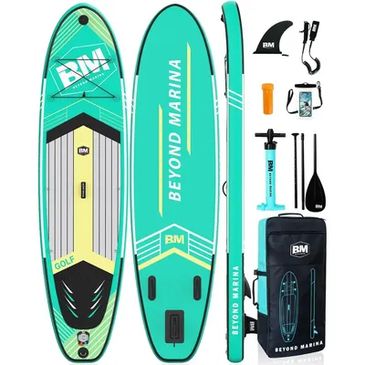 Inflatable Stand Up Paddle Board, 10'6" SUP Paddleboard for Adult, Premium Accessories | Non-Slip