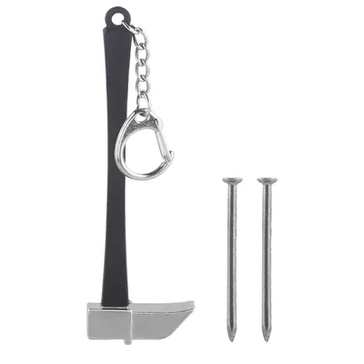 Jujutsu-kn Spells Weapon Kugisaki Nobara Hammer Keychain Nails Keyring Cosplay Accessories