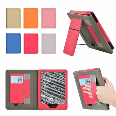 Smart Cover PU Leather Hand Holder Stand Case For Amazon Kindle Paperwhite 5 11th Generation M2L3EK