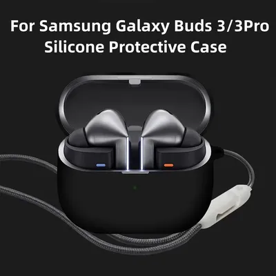 2024 New Case for Samsung Galaxy Buds 3 Pro Soft Silicone Protective Cover Skin Cover for Samsung