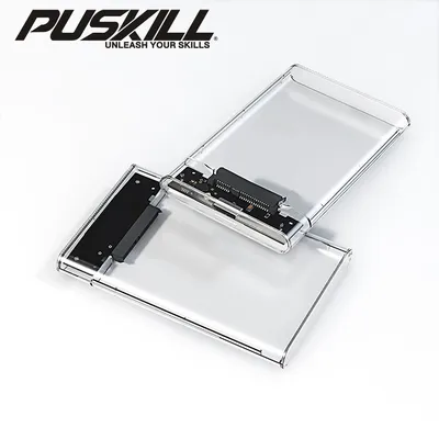 Puskill SATA3 Shell USB 3.1 Interface Suitable for 2.5-inch SATA HD Hard Disk SSD Hard Drive Mobile