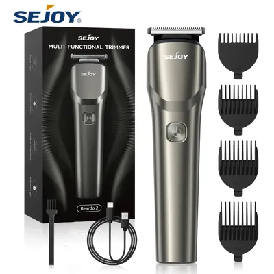 Sejoy Hair Cut Machine For Men Professional Hair Clippers Electric Shaver Beard Trimmers Machine