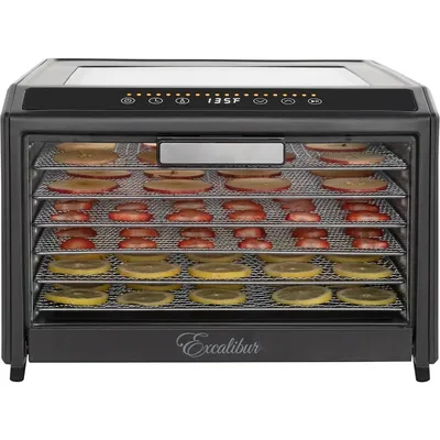 Electric Food Dehydrator Performance Series 6-Tray with Adjustable Temperature Control Includes