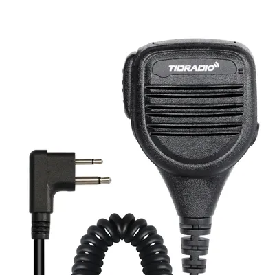 TIDRADIO Walkie Talkie Accessories Handheld Microphone MIC for BAOFENG UV-5R BF-F8HP UV-21R UV-5G