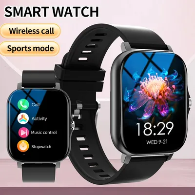 Smart watch, call, message reminder, compatible with iPhone/android mobile phone, smart sports watch