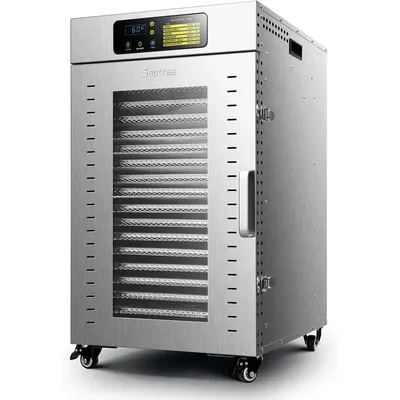 Commercial Food Dehydrator 18 Trays 1500W Large Capacity Food Dryer Machine for Jerky, Meat, Fruit,