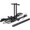 Hitch 2-Bike Rack with Ramp Mate R, 200 lbs Capacity E-Bike Carrier for Cars Trucks Minivans RV,