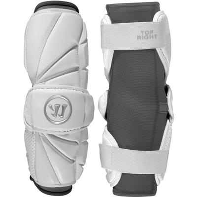 Warrior Evo Pro Lacrosse Arm Guards White