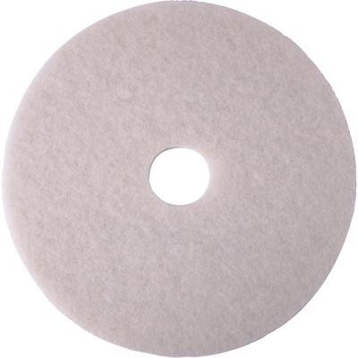 3M White Super Polish Pad 4100, 5/Pack (MMM4100N14) Case of 5 3M™ Cleaning Pad