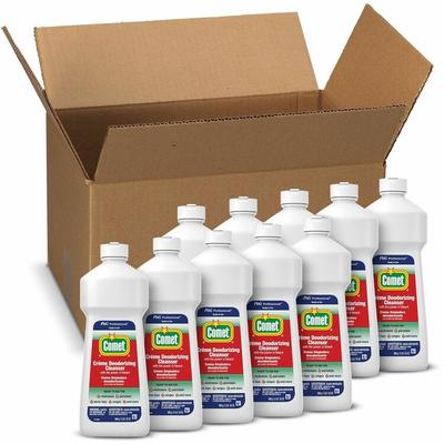 Comet Creme Deodorizing Cleanser, Liquid, 32 oz (2 lb), 10/Carton (PGC73163CT) Case of 10 Comet® Surface Deodorizer