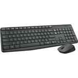 Logitech Wireless Keyboard And Mouse MK235, Gray (LOG920007897) Each Logitech® Keyboard & Mouse