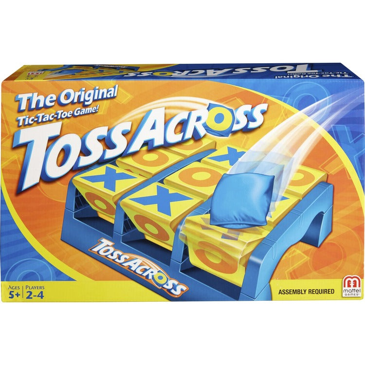 Mattel Toss Across Game, 14-1/2"Wx16-1/2"Lx5"H, Multi (MTTFLK83) Each Tic-Tac-Toe Game