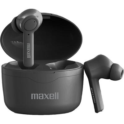 Maxell Sync Up True Wireless Bluetooth Earbuds - Stereo - True Wireless - Bluetooth - 16 Ohm - 20 Hz - 20 kHz - Earbud - Binaural - In-ear - Black (MA