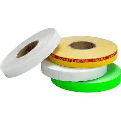 Monarch Model 1105/1110 Pricemarker Labels - 47/64" x 3/8", Rectangle - White - 1063 / Roll - 16 / Pack (MNK000542) Pack of 16 Multipurpose Label
